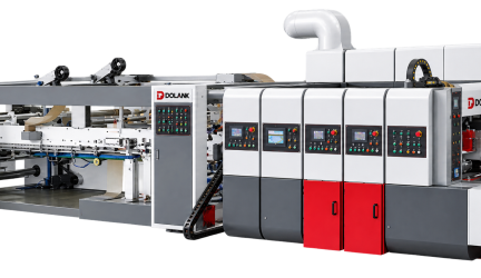 ALL‑COMPUTER HIGH‑SPEED INK‑INK PRINTING ADHESIVE BOX LINKAGE LINE