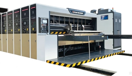 SUPER LARGE AUTOMATIC INK PRINTING SLOTTING DIE CUTTING MACHINE
