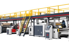 SEVEN-LAYER HIGH SPEED CORRUGATED PAPERBOARD PRODUCTION LINE
