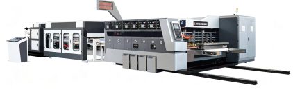 FULL ADSORB COMPUTER INTELLIGENT HIGH‑DEFINITION INK PRINTING SLOTTING AND DIE‑CUTTING MACHINE