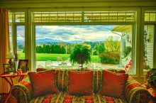 Outdoors design of house